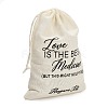 Cloth Hangover Kit Party Favor Drawstring Bags ABAG-A012-05A-05-3