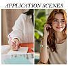 20Pcs 10 Styles Cross Silicone Focal Beads SIL-TA0002-78-8
