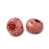 Opaque Glass Beads GL-CBA31A4-01F-2
