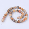 Natural Crazy Agate Beads Strands X-G-Q462-10mm-12-2