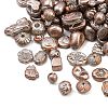 Antiqued Acrylic Beads AC-CBAAA05-01G-2
