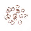 304 Stainless Steel Open Jump Rings STAS-O107-06RG-C-1