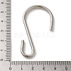 304 Stainless Steel S-Hook Clasp STAS-C085-03L-P-3
