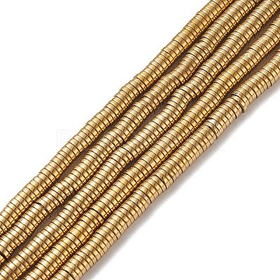 Non-magnetic Synthetic Hematite Beads Strands X-G-K011-4x1mm-07-1