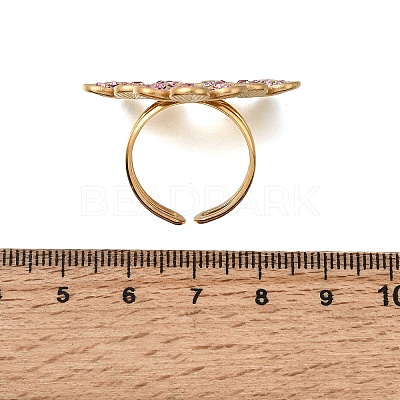 304 Stainless Steel Cuff Open Rings RJEW-D352-05G-1