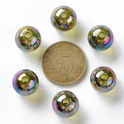 Transparent Acrylic Beads MACR-S370-B12mm-737-1