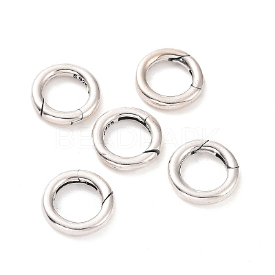 925 Sterling Silver Spring Gate Rings STER-D036-10AS-02-1