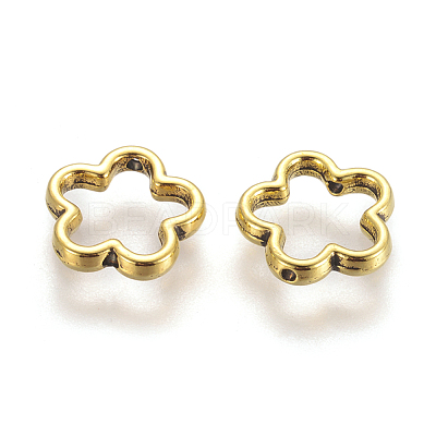 Tibetan Style Alloy Bead Frames GLF11215Y-NF-1