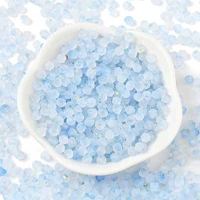 Frosted Glass Beads X1-FGLA-D300-01K-1