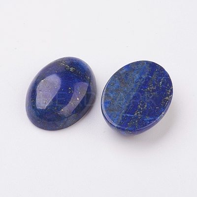 Natural Lapis Lazuli Flat Back Cabochons LS-G-G741-22x30mm-15-1