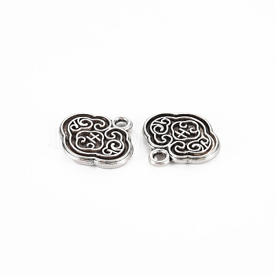 Tibetan Style Alloy Charms TIBE-S320-210AS-1