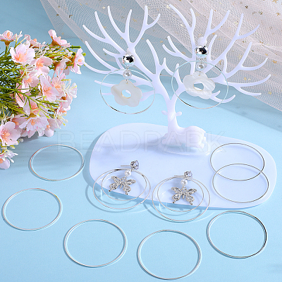 50Pcs Brass Linking Rings KK-SP0002-12A-1