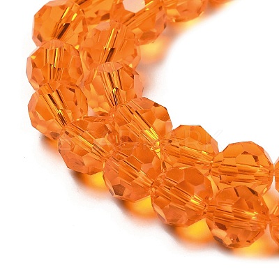 Transparent Glass Beads EGLA-A035-T8mm-D05-1