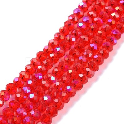 Electroplate Glass Beads Strands EGLA-A034-T1mm-L09-1
