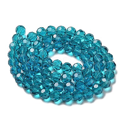 Transparent Glass Beads EGLA-A035-T10mm-D12-1