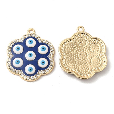 Alloy Enamel Pendants PALLOY-E027-VF767-2-1