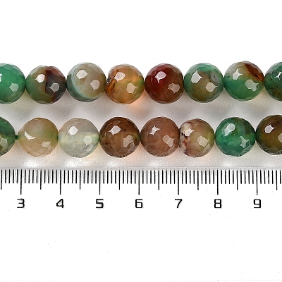 Natural Agate Beads Strands G-M437-B01-01B-1