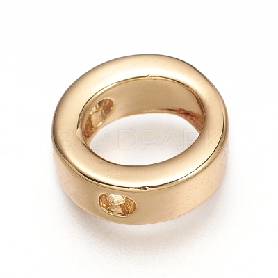 Brass Charms LS-ZIRC-I037-01O-G-1