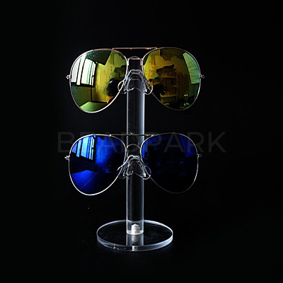 Acrylic Eyeglasses Frame Riser Display Stand ODIS-WH0005-95-1