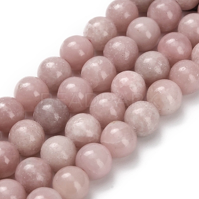 Natural Pink Opal Beads Strands G-Z110-C03-8mm-1