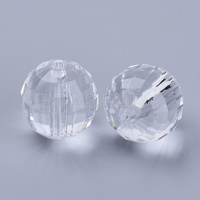 Transparent Acrylic Beads TACR-Q254-24mm-V01-1