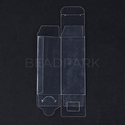 Rectangle Transparent Plastic PVC Box Gift Packaging CON-F013-01C-1