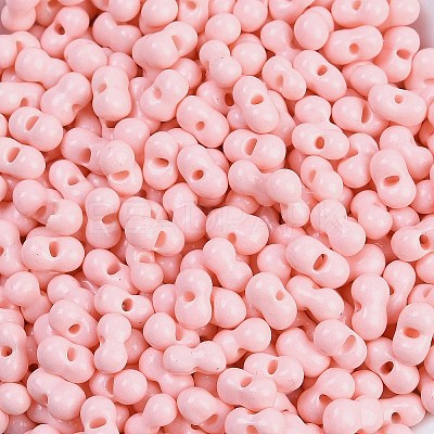 Baking Paint Glass Seed Beads SEED-K010-A25-1