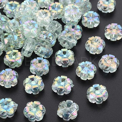 Transparent Acrylic Beads MACR-S373-06-C06-1