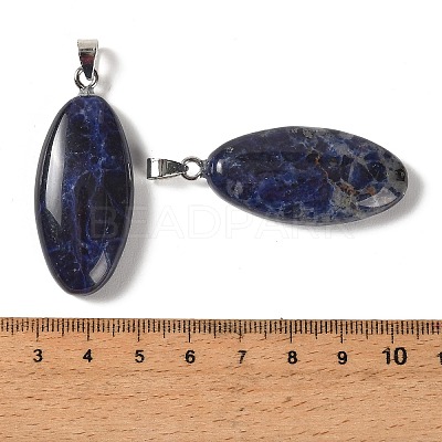 Natural Sodalite Pendants GG-CBACB71-01P-03-1