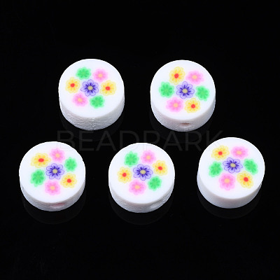 Handmade Polymer Clay Beads CLAY-N008-039M-1