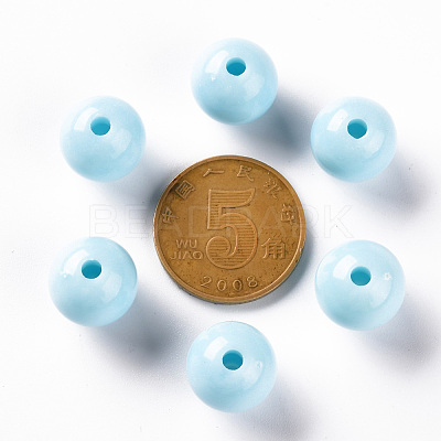 Opaque Acrylic Beads MACR-S370-C12mm-A07-1