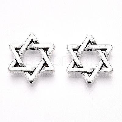 Rack Plating Alloy Beads FIND-B010-02AS-1