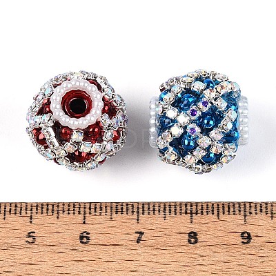 Acrylic & ABS Imitation Pearls Beads OACR-T030-20-1