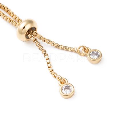 Brass Chain Bracelet Making KK-G279-M-NR-1