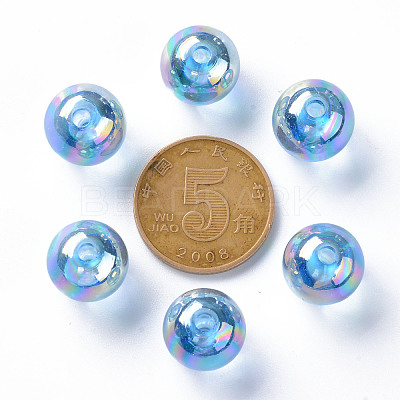 Transparent Acrylic Beads MACR-S370-B12mm-749-1