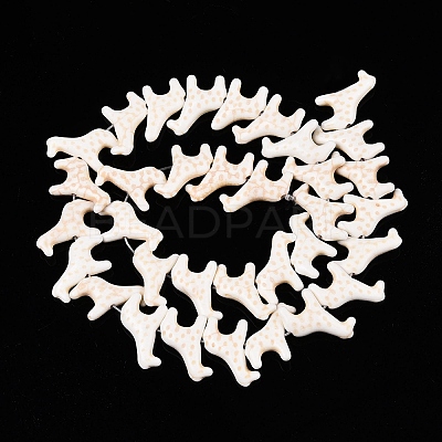 Synthetic Turquoise Beads Strands UNKW-T001-19-1