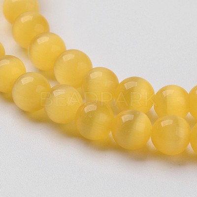 Cat Eye Beads X-CER8mm14-1