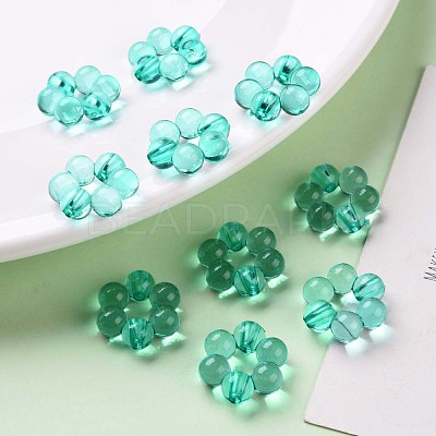 Transparent Acrylic Bead Frames TACR-S153-01A-68-1