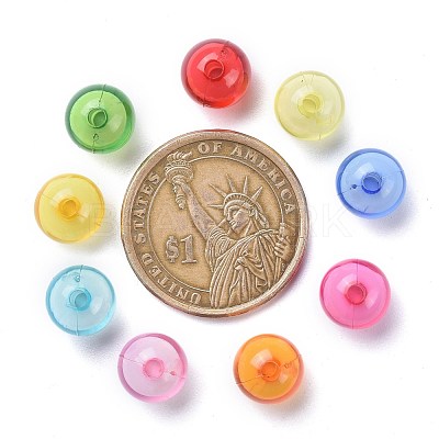 Transparent Acrylic Beads TACR-S092-10mm-M-1