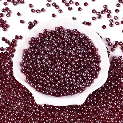 Transparent Glass Seed Beads SEED-N007-33A-11-1