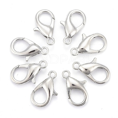 Zinc Alloy Lobster Claw Clasps E106-1