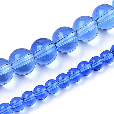 Transparent Glass Beads Strands LS-GLAA-T032-T6mm-04-A-1