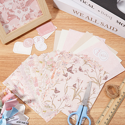 Scrapbook Paper Kits AJEW-WH20004-15E-1