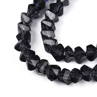 Transparent Glass Beads Strands GLAA-N018-4mm-30-1