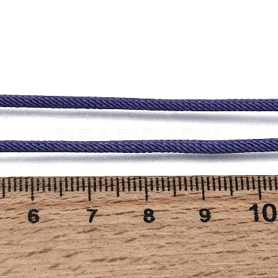2.5MM Adjustable Braided Nylon Cords Necklace Making FB-CBAA152-02G-1