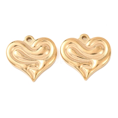 304 Stainless Steel Pendants STAS-I330-010G-1