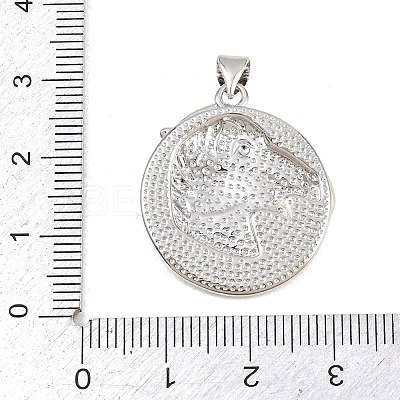 Brass Pendants KK-I453-02P-02-1