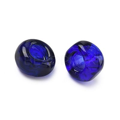 Handmade Lampwork European Beads LAMP-A009-03-13-1