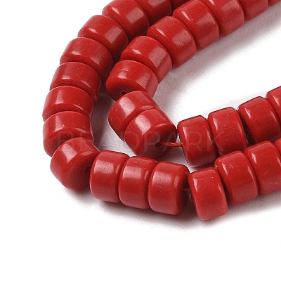 Dyed Synthetic Coral Beads Strands CORA-P010-06B-1