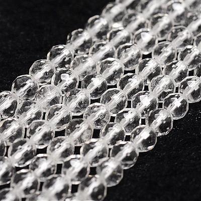 Natural Quartz Crystal Beads Strands G-D840-11-4mm-1